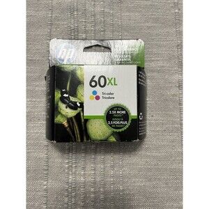 HP GENUINE 60XL TRI-COLOR INK Sealed In Original Box